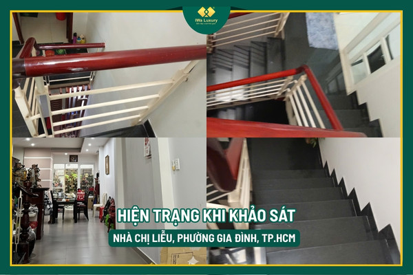 Khảo sát hiện trạng nhà chị Liễu tại phường Gia Định, TP.HCM