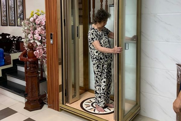 thang máy phù hợp cho nhà có người lớn tuổi và trẻ em