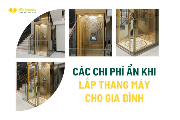 các chi phí phát sinh khi lắp đặt thang máy