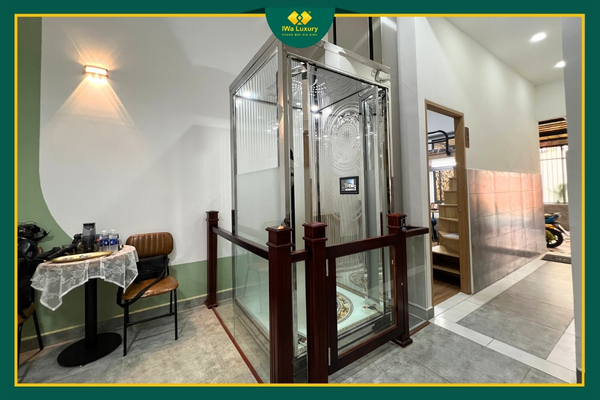 Thang máy gia đình lắp đặt tại Tân Bình