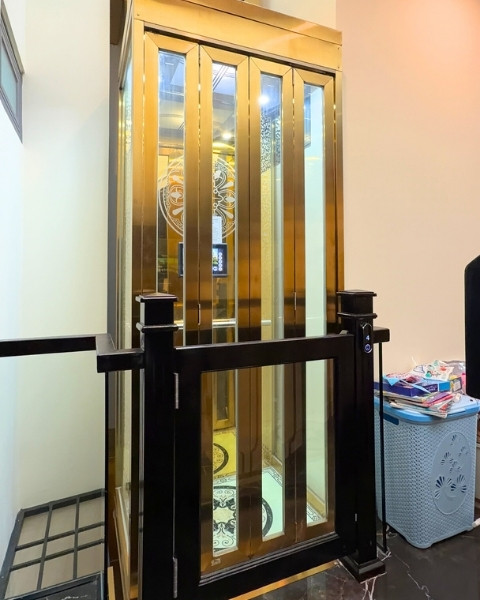 Thang máy IWa Luxury - Chuyên lắp đặt thang máy cho nhà ở