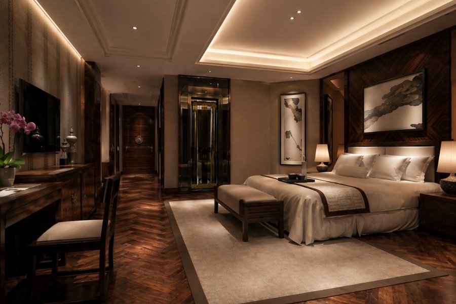 Cách bố trí thang máy phù hợp với không gian nhà ở hiện đại