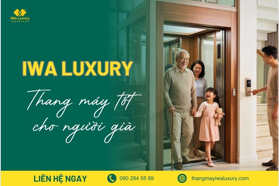 IWa Luxury: Thang máy gia đình
